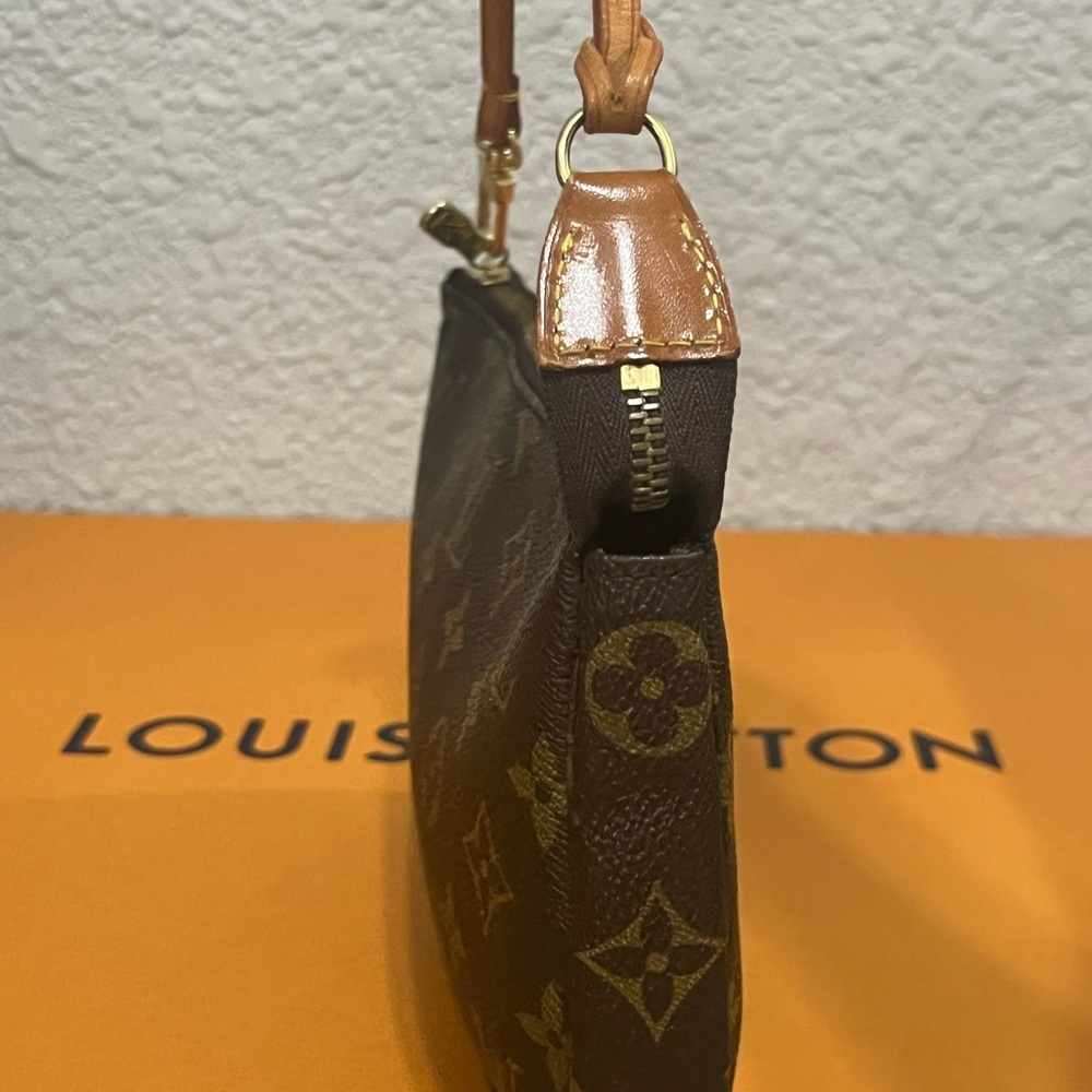 Louis Vuitton Brown Mini Monogram Bag with Gold Hardware - Picture 4 of 12